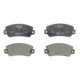 Set placute frana fata BOSCH pentru FIAT 131, 900 T/E, PANDA, REGATA, RITMO, UNO, LANCIA Y10, SEAT FURA, IBIZA I, MALAGA, MARBELLA 47.4mm 109.2mm 18.0mm