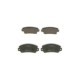 Set placute frana fata BOSCH pentru FIAT 131, 900 T/E, PANDA, REGATA, RITMO, UNO, LANCIA Y10, SEAT FURA, IBIZA I, MALAGA, MARBELLA 47.4mm 109.2mm 18.0mm