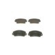 Set placute frana fata BOSCH pentru FIAT 131, 900 T/E, PANDA, REGATA, RITMO, UNO, LANCIA Y10, SEAT FURA, IBIZA I, MALAGA, MARBELLA 47.4mm 109.2mm 18.0mm
