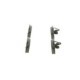 Set placute frana spate BOSCH VOLVO XC90 I 2.4D-4.4 06.02-12.14 Inaltime 63.5 mm, Latime 123.2 mm, Grosime 18.8 mm