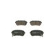 Set placute frana spate BOSCH pentru HYUNDAI CRETA, I30, IX35, TUCSON, KIA CADENZA I, SPORTAGE IV, dimensiuni 41.4mm x 93.1mm x 15.5mm