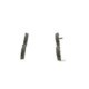 Set placute frana spate BOSCH pentru HYUNDAI CRETA, I30, IX35, TUCSON, KIA CADENZA I, SPORTAGE IV, dimensiuni 41.4mm x 93.1mm x 15.5mm