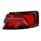 Lampa spate Dreapta LED carcasa neagra AUDI A5 06.16- 2017-2019 partea exterioara ECE afumat