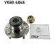 Kit rulmenti roata SKF Spate Dreapta/Stanga cu mufa ABS pentru MITSUBISHI CARISMA, COLT V, LANCER VI 1.3/1.6/1.9D 07.95-06.06