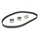 Set curea de distributie MAZDA 3, 6, MPV II 1.6D/2.0D 06.02-12.10 curea + pinion 30.0 mm latime 1457.0 mm lungime 153 dinti negru