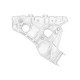 Suport bara fata dreapta plastic OPEL ASTRA J, ASTRA J GTC 1.3D-2.0D 09.09- utilizati cu nr. 13264473