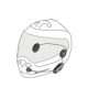 Microfon INTERPHONE U-COM 6R, set pentru 1 casca, accesorii multimedia motociclete