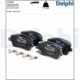 Set placute frana fata DELPHI pentru DACIA DOKKER, DUSTER, LODGY, LOGAN, NISSAN MICRA, dimensiuni 52mm x 116mm x 17mm