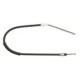 Cablu frana de mana Spate Dreapta 750mm/545mm pentru PEUGEOT 406 1.6-3.0 11.95-12.04