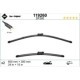 Lamela stergator fata SWF 600/380mm (buc.2) pentru AUDI, tip stergator Jointless, cu spoiler, lama lata, montare fata