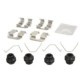 Set accesorii placute frana Spate QUICK BRAKE pentru VOLVO XC70 II, HYUNDAI TUCSON, KIA SPORTAGE IV 1.6-2.4D 10.13