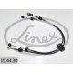 Cablu transmisie manuala LINEX 1304mm/1300mm pentru FORD C-MAX II, TOURNEO CONNECT, TRANSIT CONNECT V408