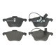 Set placute frana fata BOSCH pentru FORD GALAXY I, SEAT ALHAMBRA, VW CALIFORNIA T4, SHARAN, TRANSPORTER T4 73.4mm x 161.5mm x 20.0mm