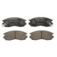 Set placute frana fata BOSCH pentru DODGE AVENGER, HYUNDAI SANTAMO, MITSUBISHI COLT III, IV, ECLIPSE I, II, GALANT VI-VIII, L200 1.6-3.0