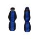 Husa scaun F-CORE albastru velours pentru MERCEDES ACTROS MP2 / MP3 04.96, set pentru cabina MEGA SPACE, tip sasiu camion