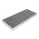 Filtru habitaclu carbon activat PURRO pentru CITROEN C8, JUMPY I; FIAT SCUDO, ULYSSE; LANCIA PHEDRA; PEUGEOT 807, EXPERT 1.6-3.0 02.96-