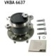Kit rulmenti roata SKF set rulmenti cu butuc Spate Dreapta/Stanga (cu mufa) pentru FORD FOCUS II, KUGA I, MONDEO IV 1.6-2.5 03.07-01.15