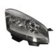 Far DEPO Lampa frontala Dreapta H1/H6W/H7/HY21W electric cu motor cromat pentru CITROEN C4 GRAND PICASSO I, C4 PICASSO I