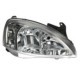 Lampa frontala Dreapta H7/H7 electric fara motoras cromat OPEL COMBO TOUR CORSA C 02.05