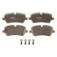 Set placute frana Spate TRW MOTO pentru LAND ROVER DEFENDER, DISCOVERY V, RANGE ROVER IV, RANGE ROVER SPORT II, PORSCHE 918 SPYDER 2.0-5.0