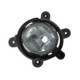 Proiector ceata TYC Lampa de ceata Stanga H27W/2 KIA SORENTO I 08.02 Transparent Negru Fata Stanga