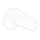 Sensor de parcare OE PEUGEOT spate pentru 2008 I, 3008 P84, 308 II, 5008 II T87, EXPERT, PARTNER II, TRAVELLER 04.08-