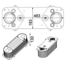 Intercooler, compresor MAHLE