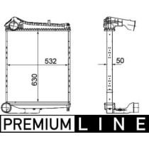 Intercooler, compresor MAHLE