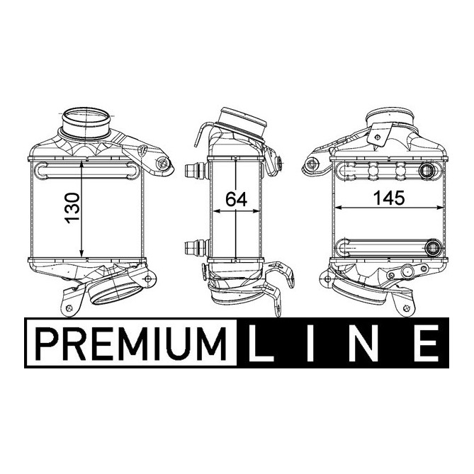 Intercooler, compresor MAHLE