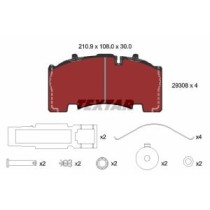 Set placute frana,frana disc TEXTAR