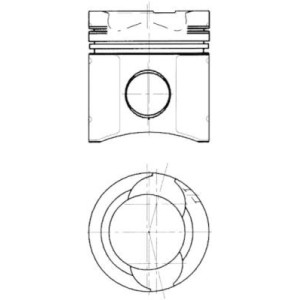 Piston KOLBENSCHMIDT