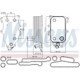 Radiator ulei NISSENS pentru FORD TRANSIT, TRANSIT V363 2.2D-3.2D, dimensiuni 141mm x 81mm x 48mm, material aluminiu