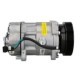 Compresor climatizare NISSENS pentru FORD GALAXY I, SEAT ALHAMBRA, VW CADDY II, GOLF III, IV, 130 ml, 12.0 V, R134a, 120.0 mm