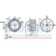 Ventilator habitaclu NISSENS pentru VW GOLF III, GOLF IV, VENTO 1.4-Electric 08.91-06.02, dimensiuni 63.0 mm x 146.0 mm x 129.5 mm