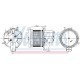 Ventilator habitaclu NISSENS pentru FIAT 500, 500 C, PANDA, PANDA/HATCHBACK, FORD KA 1.1-1.4, diametru 136.0 mm, 12 V, 132 W