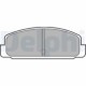 Set placute frana Spate DELPHI pentru MAZDA 323 C IV, 323 F V, 323 F VI, 323 P V, 323 S VI, 6, 626 III, 626 IV, 626 V, 929 II, PREMACY, RX-7 I, II, III 1.1-2.5 09.80-07.13