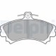 Set placute frana fata DELPHI pentru VOLVO S40 I, V40; MITSUBISHI CARISMA, COLT CZC VI, COLT VI, SPACE STAR; SMART FORFOUR 1.3-2.0 05.95-06.12