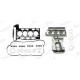 Set garnituri chiulasa PAYEN pentru CITROEN BERLINGO MULTISPACE, C3 II, C3 PICASSO, C4, C4 GRAND PICASSO I, C4 GRAND PICASSO II 1.4-1.6LPG