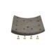 Placute de frana, frana tambur SBP Ferodou sabot frana Fata/Spate (410x200) IVECO EUROSTAR 01.93-10.02