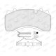Set placute frana fata/spate BERAL WABCO PAN 19-2 DAF LF 55 RVI MIDLUM 99.6 mm x 204.6 mm x 30.0 mm numar WVA 29141 29142