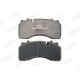 Set placute frana fata/spate BERAL WABCO PAN 19-2 DAF LF 55 RVI MIDLUM 99.6 mm x 204.6 mm x 30.0 mm numar WVA 29141 29142