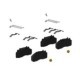 Set placute frana fata/spate WABCO pentru DAF LF 55 CE136C-GR210S1 dimensiuni 92.3 mm x 210.4 mm x 30.0 mm