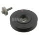 Fulie curea arbore cotit SWAG 6 nervuri cu surub, diametru exterior 155.0 mm, diametru interior 25.0 mm, latime 42.0 mm