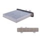 Filtru aer habitaclu KNECHT cu carbon activat pentru MITSUBISHI PAJERO CLASSIC, PAJERO II, III, IV, SPORT II 67.5x214.0x242.0 mm