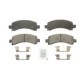 Set placute frana spate WAGNER pentru CADILLAC ESCALADE, CHEVROLET AVALANCHE, GMC YUKON 4.8-6.0