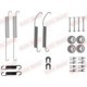 Set accesorii sabot frână QUICK BRAKE montaj pantofi frână CITROEN C-ZERO, MITSUBISHI I, MIRAGE, NISSAN NV200, PEUGEOT ION 1.0-Electric
