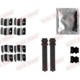 Set accesorii placute frana fata QUICK BRAKE pentru MITSUBISHI GRANDIS, PAJERO CLASSIC, PAJERO III, PAJERO IV 2.0D-3.8 04.00-