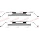 Set accesorii placute frana fata QUICK BRAKE pentru MERCEDES C T-MODEL S202, C W202, E T-MODEL S210, S211, E W210, W211, GL X164, M W164, R W251 V251 1.8-6.0