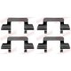 Set accesorii placute frana Fata QUICK BRAKE pentru CITROEN C2, C2 ENTERPRISE, C3 I, C3 PLURIEL 1.1-1.6D 02.02-