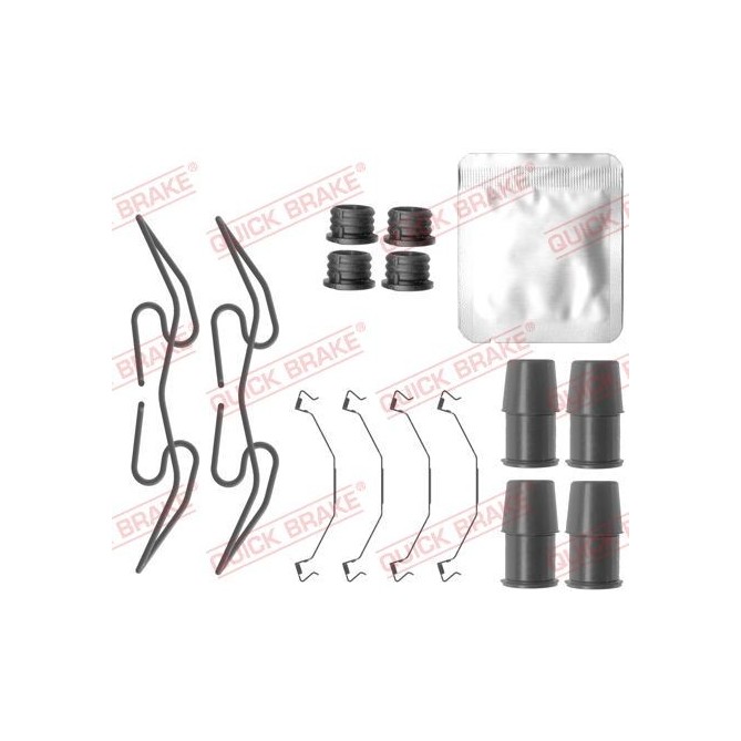 Set accesorii, placute frana QUICK BRAKE